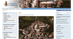 Desktop Screenshot of comune.colfelice.fr.it